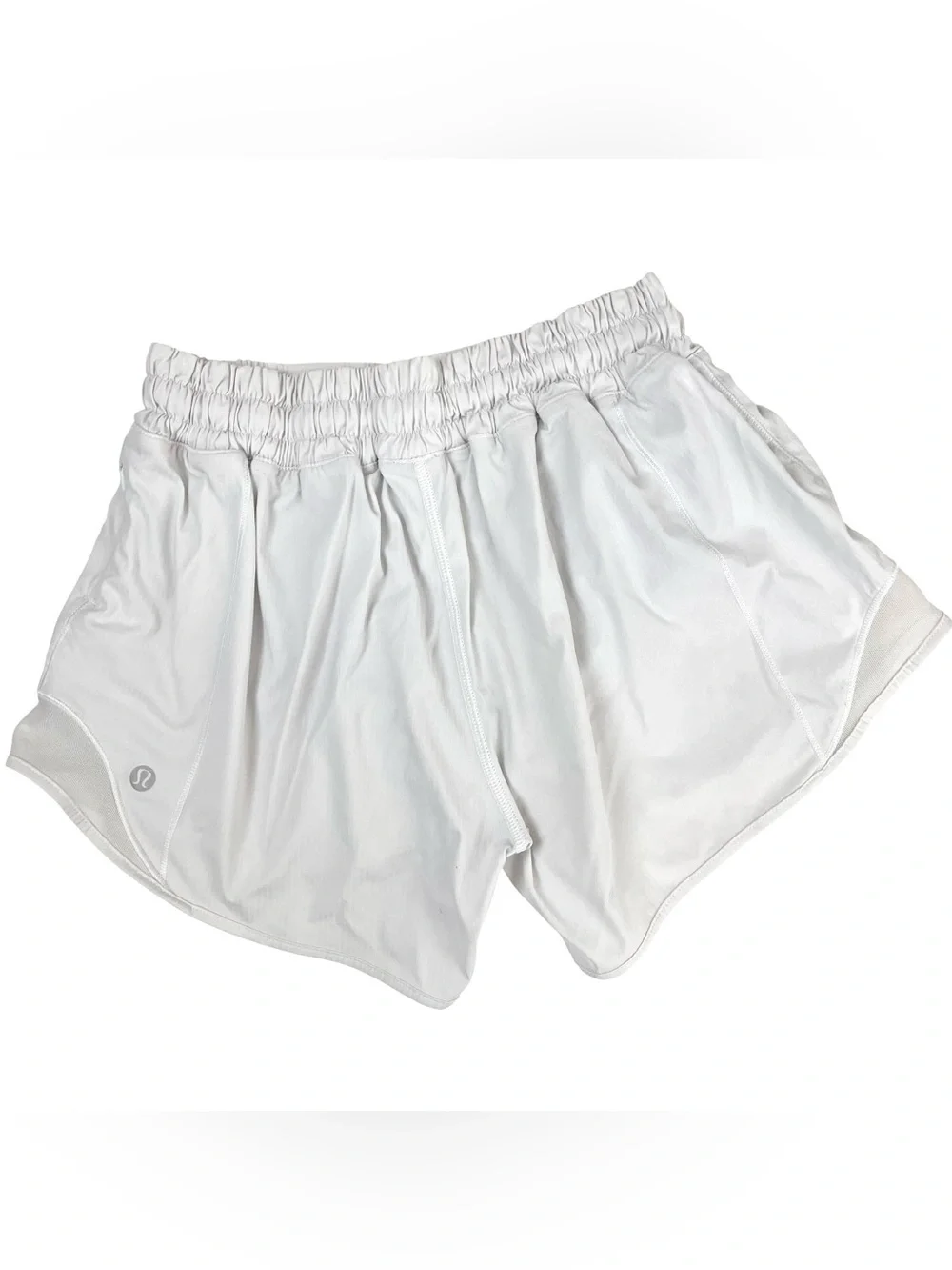 lululemon Hotty Hot Short II Long 4” White